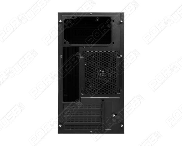 Gabinete Gamer MSI MAG SHIELD M301 (Micro-ATX, Ventilador 120mm, Negro) - Imagen 2