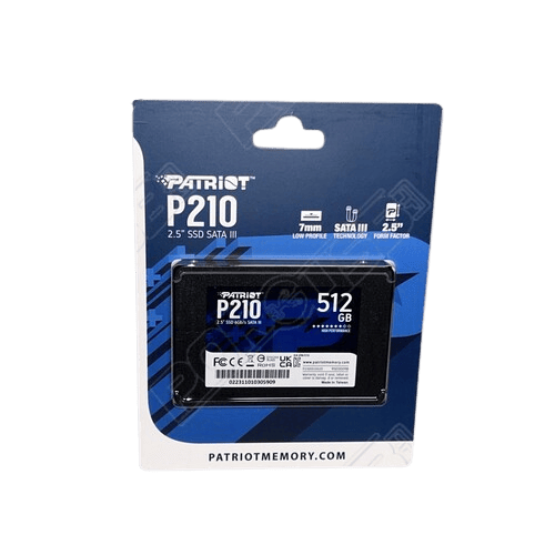 Almacenamiento SSD PATRIOT P210 512 GB (P210S512G25)